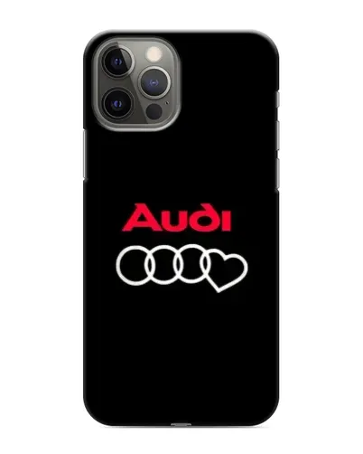 Чохол для iPhone 11 Pro з картинкою «Логотип Audi Heart»