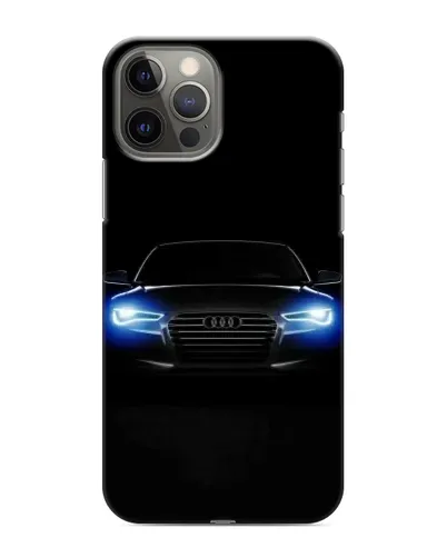 Чохол для iPhone 11 Pro з картинкою «Audi в неоні»