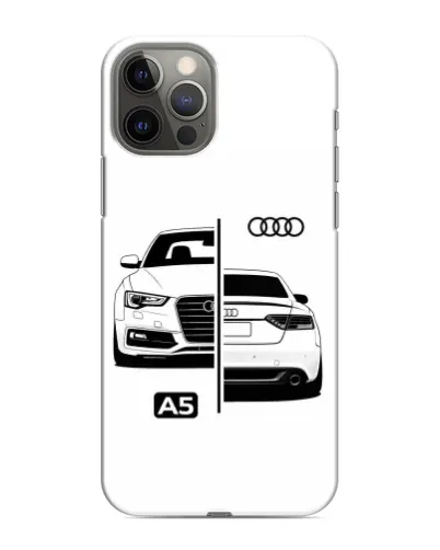 Чохол для iPhone 11 Pro з картинкою «Audi — контрастний дизайн»