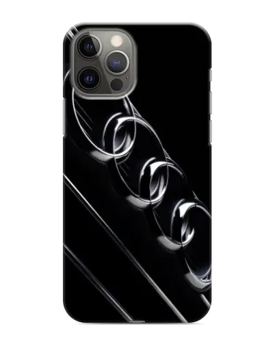 Чохол для iPhone 11 Pro з картинкою «Audi — абстрактні кільця»