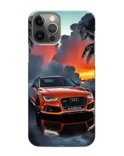 Чохол для iPhone 11 Pro з картинкою «Audi — захід сонця»