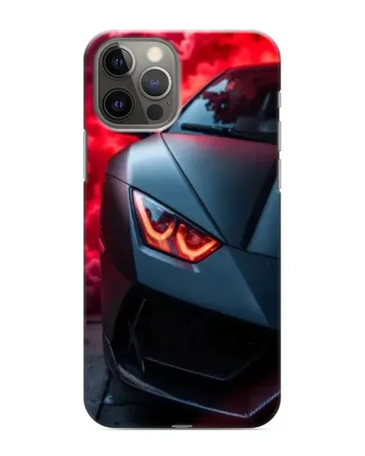 Чехол для iPhone 11 Pro с картинкой «Lamborghini красное сияние»