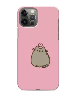 Чохол для iPhone 11 Pro з картинкою «Pusheen серце»