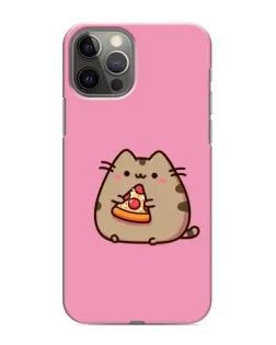 Чехол для iPhone 11 Pro с картинкой «Пушин с пиццей»
