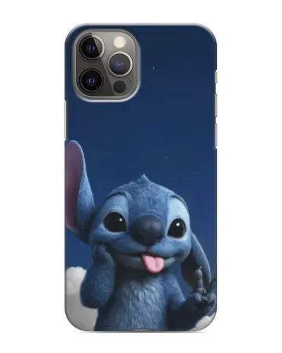Чехол для iPhone 11 Pro с картинкой «Стич в облаках»