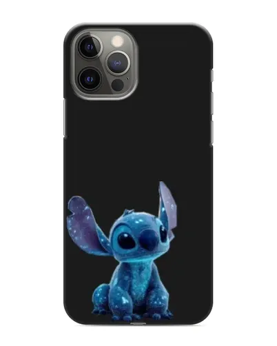 Чехол для iPhone 11 Pro с картинкой «Стич на черном»
