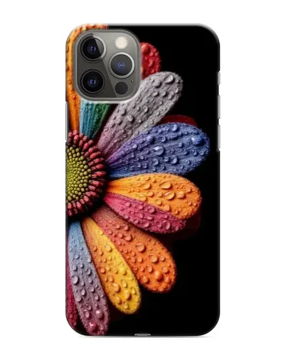 Чохол для iPhone 11 Pro з картинкою «Райдужна квітка»