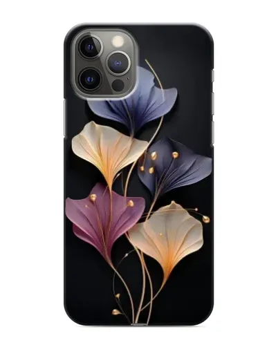 Чохол для iPhone 11 Pro з картинкою «Лілові квіти грації»