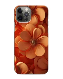 Чохол для iPhone 11 Pro з картинкою «Помаранчева макро квітка»
