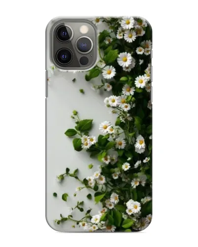 Чохол для iPhone 11 Pro з картинкою «Гілка дрібних білих квітів»