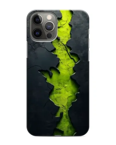 Чохол для iPhone 11 Pro з картинкою «Салатовий розлом скелі» Чохол для iPhone 11 Pro з картинкою «Салатовий розлом скелі»