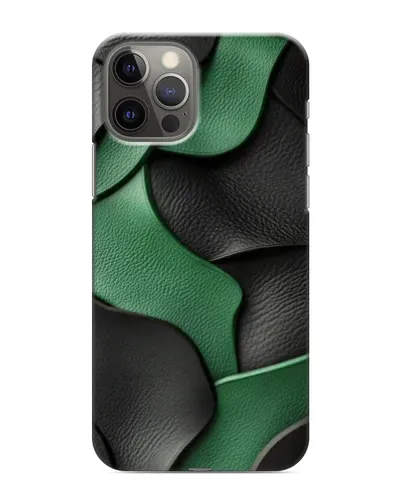 Чохол для iPhone 11 Pro з картинкою «Зелені шкіряні хвилі» Чохол для iPhone 11 Pro з картинкою «Зелені шкіряні хвилі»