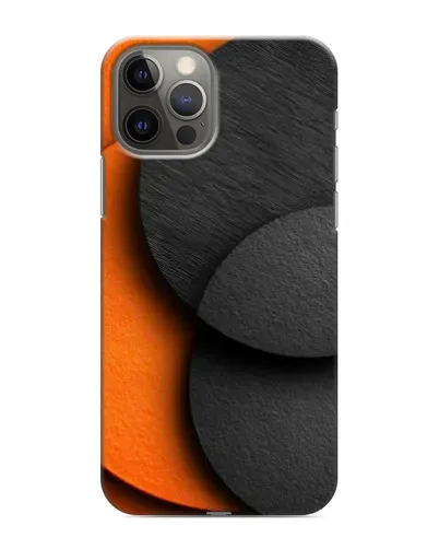 Чохол для iPhone 11 Pro з картинкою «Геометрія помаранчевих кіл» Чохол для iPhone 11 Pro з картинкою «Геометрія помаранчевих кіл»