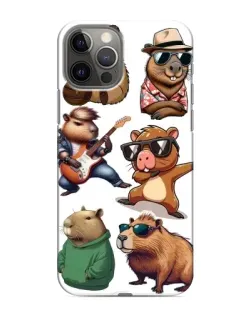Чехол для iPhone 11 Pro с картинкой «Крутые капибары музыканты» Чехол для iPhone 11 Pro с картинкой «Крутые капибары музыканты»