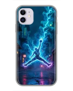Чохол для iPhone 11 з картинкою «Jordan Gold Jumpman»