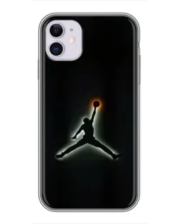 Чохол для iPhone 11 з картинкою «Jordan Gradient Logo»
