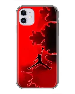 Чохол для iPhone 11 з картинкою «Jordan Red Smoke»