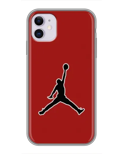 Чохол для iPhone 11 з картинкою «Jordan Red Back» Чохол для iPhone 11 з картинкою «Jordan Red Back»