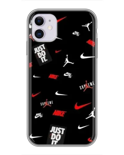 Чохол для iPhone 11 з картинкою «Nike Mix Pattern» Чохол для iPhone 11 з картинкою «Nike Mix Pattern»