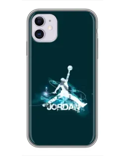 Чохол для iPhone 11 з картинкою «Jordan Blue Fire»