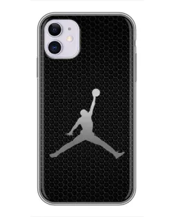 Чохол для iPhone 11 з картинкою «Jordan Dark Carbon»
