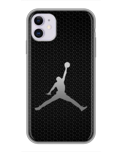 Чохол для iPhone 11 з картинкою «Jordan Dark Carbon» Чохол для iPhone 11 з картинкою «Jordan Dark Carbon»
