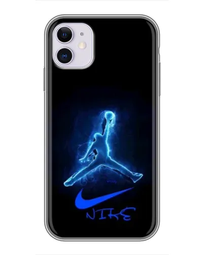 Чохол для iPhone 11 з картинкою «Jordan Neon Blue» Чохол для iPhone 11 з картинкою «Jordan Neon Blue»