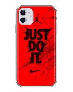 Чохол для iPhone 11 з картинкою «Nike Just Do It»