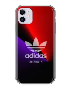 Чохол для iPhone 11 з картинкою «Adidas Red Neon» Чохол для iPhone 11 з картинкою «Adidas Red Neon»