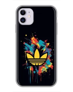 Чохол для iPhone 11 з картинкою «Adidas Splash»