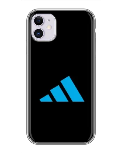 Чохол для iPhone 11 з картинкою «Adidas Cyan Logo»