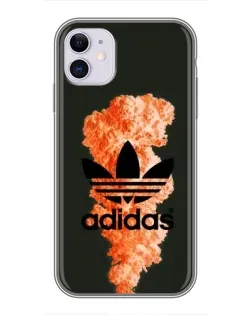 Чохол для iPhone 11 з картинкою «Adidas Classic White»
