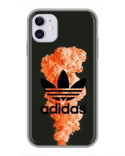 Чохол для iPhone 11 з картинкою «Adidas Classic White»