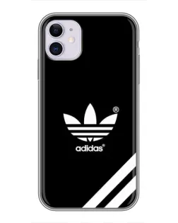 Чохол для iPhone 11 з картинкою «Adidas з діагональними смугами»