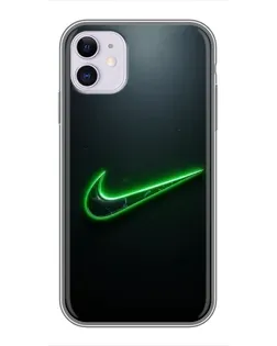 Чохол для iPhone 11 з картинкою «Неоновий контур Nike» Чохол для iPhone 11 з картинкою «Неоновий контур Nike»
