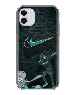 Чохол для iPhone 11 з картинкою «Спортивний арт Nike»