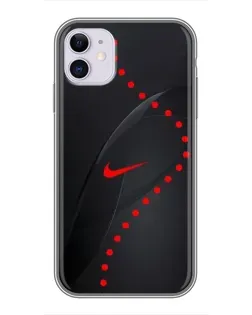 Чохол для iPhone 11 з картинкою «Абстрактний дизайн Nike»