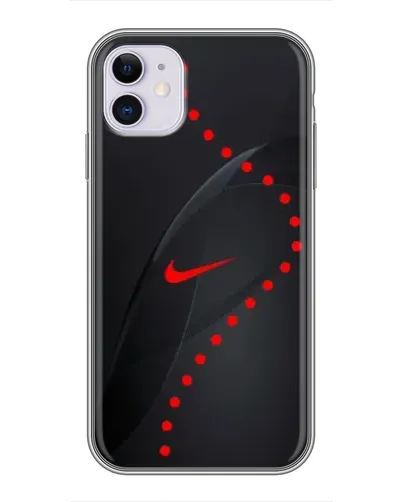 Чохол для iPhone 11 з картинкою «Абстрактний дизайн Nike»