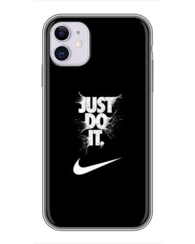 Чохол для iPhone 11 з картинкою «Текстовий принт Nike»