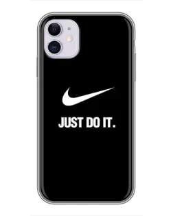 Чохол для iPhone 11 з картинкою «Класичний принт Nike»