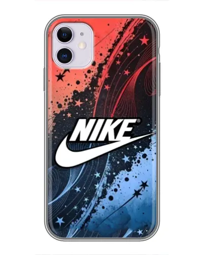 Чохол для iPhone 11 з картинкою «Градієнтний принт Найк»