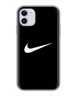 Чехол для iPhone 11 с картинкой «Минималистический Найк»