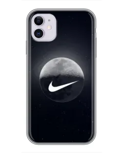 Чохол для iPhone 11 з картинкою «Nike у стилі графіті»