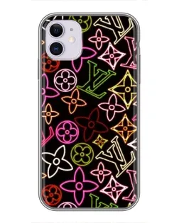 Чохол для iPhone 11 з картинкою «Неоновий мікс Nike» Чохол для iPhone 11 з картинкою «Неоновий мікс Nike»