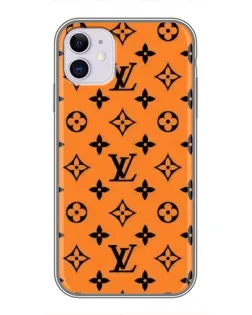 Чохол для iPhone 11 з картинкою «Помаранчевий стиль LV»