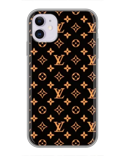 Чохол для iPhone 11 з картинкою «Золота монограма LV»