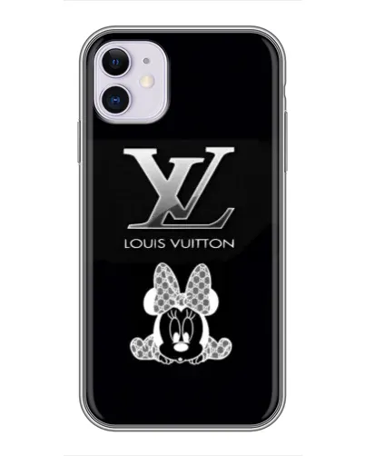 Чохол для iPhone 11 з картинкою «LV та Мінні Маус»