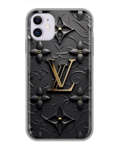 Чохол для iPhone 11 з картинкою «Шкіряна текстура LV»