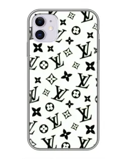 Чохол для iPhone 11 з картинкою «Монохромний хаос LV»