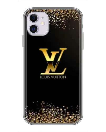 Чохол для iPhone 11 з картинкою «LV — золоті іскри»